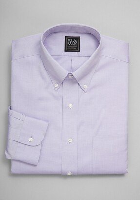 Big & Tall Men's Traveler Collection Traditional Fit Button-Down Collar Dress Shirt