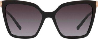 Cat-Eye Frame Sunglasses-CA