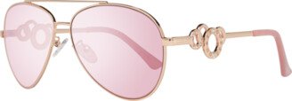 Rose Gold Women Women's Sunglasses-AD