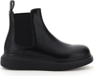 leather chelsea boots-AJ