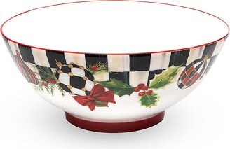 Deck The Halls Serving Bowl