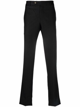 Slim-Cut Wool Trousers-AA