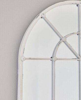 Oengus Antique White Accent Mirror - 32W x 1D x 47H