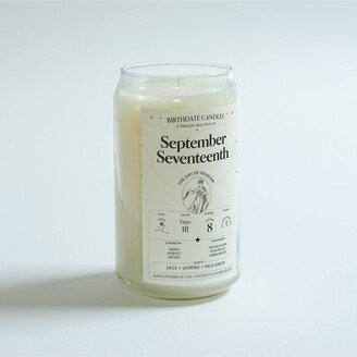Birthdate Candles The September Seventeenth Candle