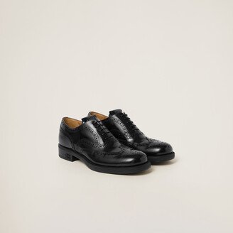 Church's X Brushed Leather Oxford Brogue Shoes