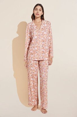 Gisele Printed TENCEL™ Modal Long PJ Set-AE