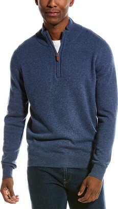 1/4-Zip Cashmere Sweater-AV