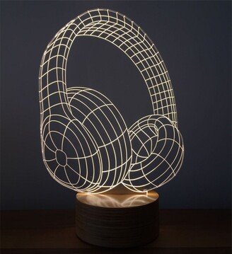 Headphones Music Lovers Gift Desk Lamp