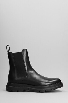 National Standard Edition 14 Combat Boots In Black Leather