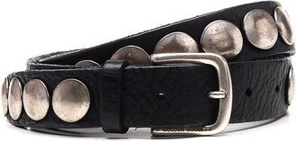 Stud Detailed Buckled Belt