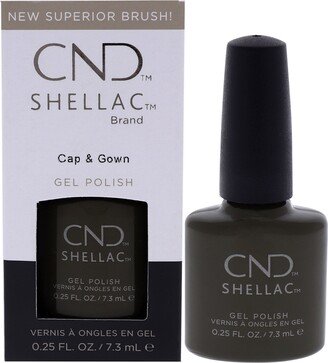 Shellac Nail Color - Cap and Gown by for Women - 0.25 oz Nail Polish