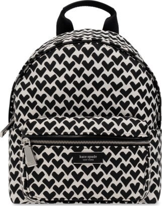 ‘Sam Icon’ Jacquard Backpack - Black