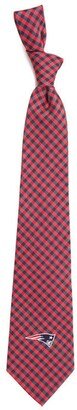 Eagles Wings New England Patriots Poly Gingham Tie