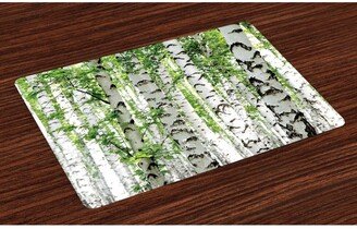 Woodland Place Mats, Set of 4