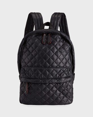 City Quilted Nylon Backpack