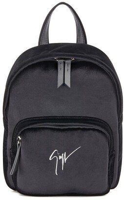 Kilo logo-embroidered backpack