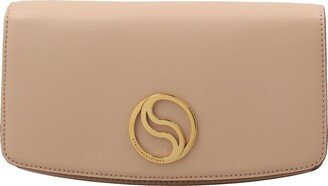 S Wave Plaque Crossbody Bag-AA