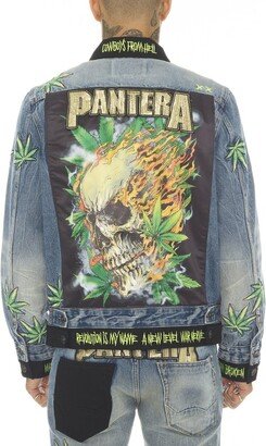 Type IV Denim Jacket With Double Cuff And Waistband Pantera