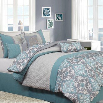 Nanshing Reina 7 Pc Comforter Set, King