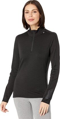 Lifa Merino Lightweight 1/2 (Black) Women's Clothing