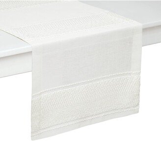 Mode Living Bianca Table Runner, 16 x 108