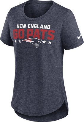 Women's Local (NFL New England Patriots) T-Shirt in Blue