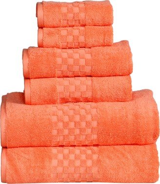 Feather & Stitch, Ny Feather and Stitch Luna 6-Pc. Towel Set