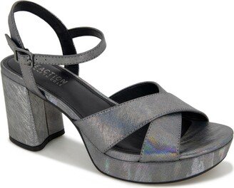 Reeva Metallic Platform Sandal