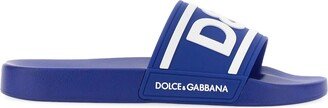 Slide Sandal With Logo