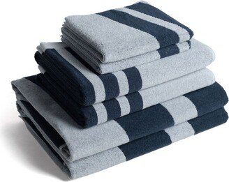 BAINA Striped Organic Cotton Towel Set