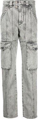 MARANT ÉTOILE Distressed-Finish Denim Jeans