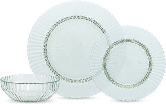 Archie 12-Piece Sage Dinnerware Set