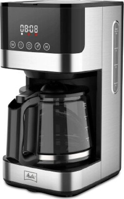 10-Cup Tocco Glass Coffee Maker - Black / Sst