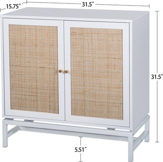 2 door cabinet,with 1 Adjustable Inner Shelves,Accent Storage Cabinet