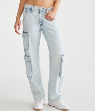 Low-Rise Cargo Skater Jean