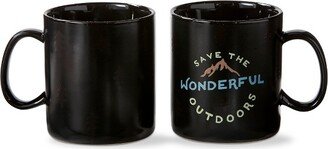 tagltd Save The Outdoors Heat Chng Mug 16 Oz