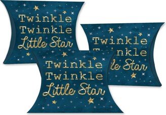 Big Dot of Happiness Twinkle Twinkle Little Star - Favor Gift Boxes - Baby Shower or Birthday Party Petite Pillow Boxes - Set of 20