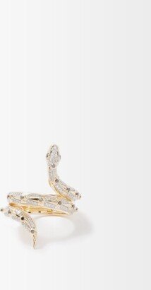 Harris Reed X Missoma Snake Diamond & 14kt Recycled Gold Ring