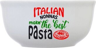 Italian Nonnas Make The Best Pasta Personalized Bowl, Lover, Personalized Gifts, Non Candy Gift, Gifts For Him, Her