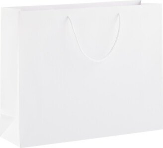 White Matte Euro Tote Matte White