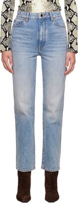 Blue 'The Abigail' Stretch Jeans