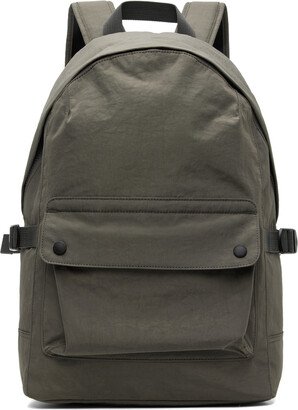 Gray Happy Face Backpack