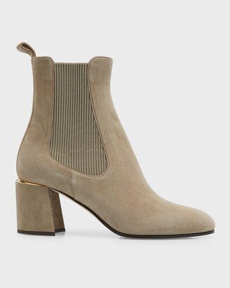 Thessaly Suede Chelsea Ankle Boots-AA