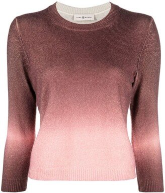 Ombré-Effect Cashmere Jumper