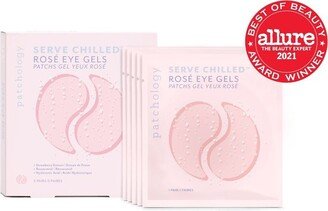 Served Chilled-Rose All Day Eye Gels- 5 Pack