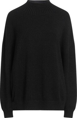 CLUB CROCHET Turtleneck Black