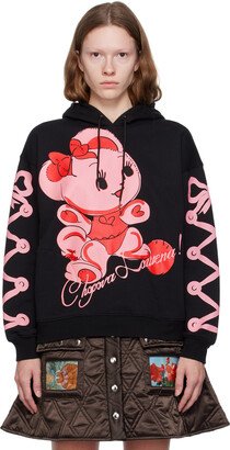 Black Teddy Bear Hoodie