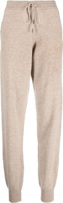 Drawstring-Waist Knitted Trousers