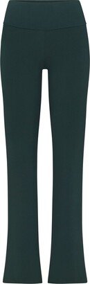 Cotton Jersey Foldover Pant | Spruce