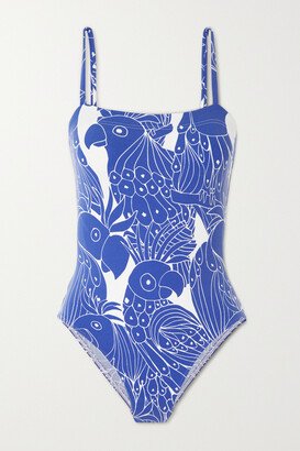 Jaco Printed Swimsuit - Blue